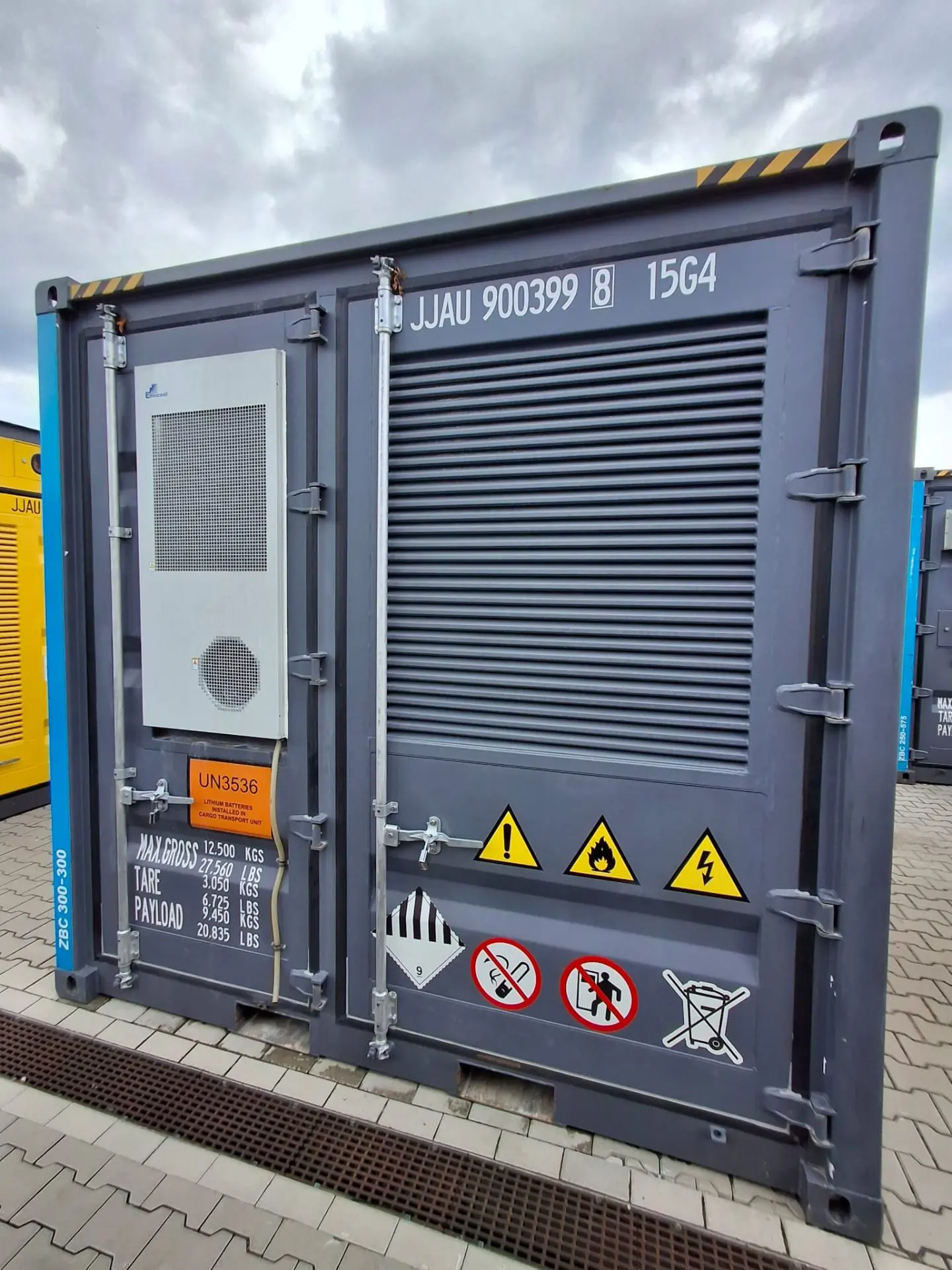 Magazyn energii BESS - panel kontrolny