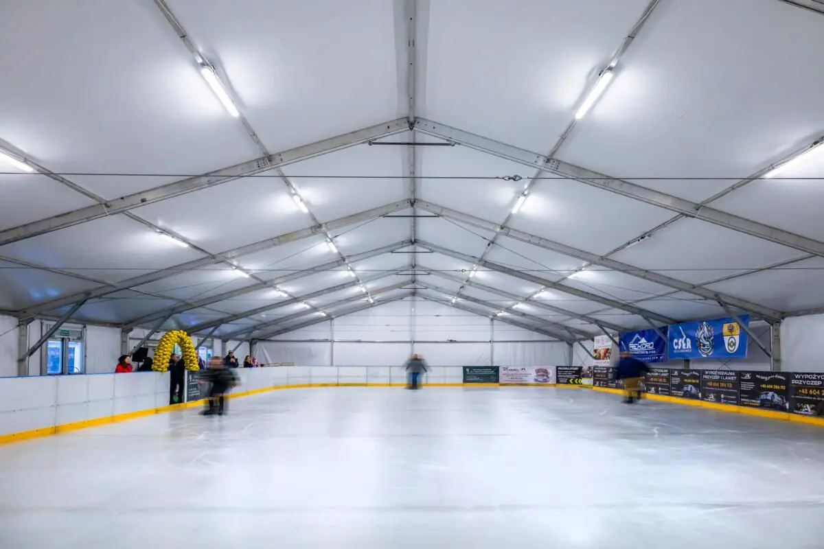 Hala namiotowa - lodowisko